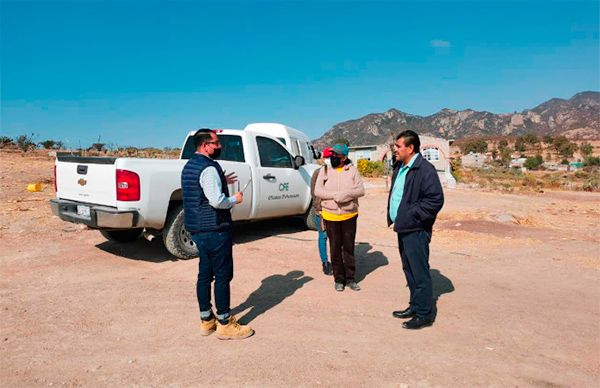 Antorcha gestiona electrificación para comunidades de Dolores Hidalgo