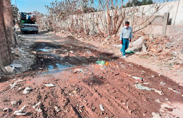 Para combatir la inseguridad en Ecatepec realizan recorridos por calles de Potrero del Rey