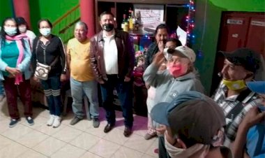 Dirigente antorchista se reúne con líderes en El Llano