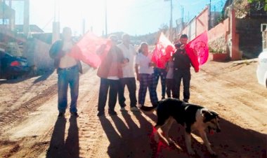 Rehabilitación de calles en Nogales, fruto de la lucha organizada: Antorcha