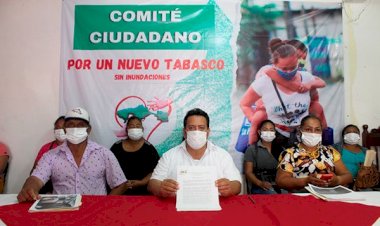 Alistan en Tabasco demandas para AMLO por damnificados