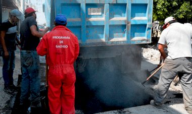 Mejoran vialidades a través del programa “Ixtapaluca sin baches”