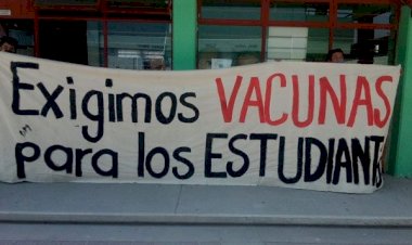 Estudiantes deben ser vacunados antes de reanudar clases presenciales: FNERRR