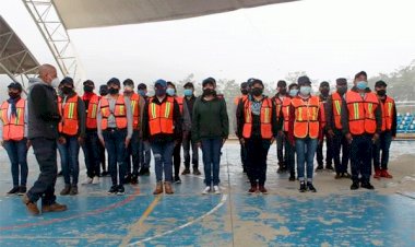 Capacitan a aspirantes a la policía municipal en Huitzilan