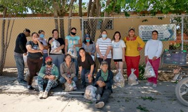 Entregan apoyos alimenticios en el municipio de Tepezalá