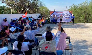 San Elías afirma compromiso con la candidata María Rocío Castillo Vera