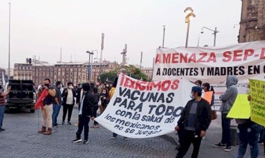 Maestros de La Paz exigen regreso seguro a clases presenciales