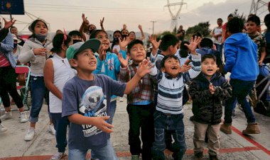 Festejan día del niño en Unión Antorchista