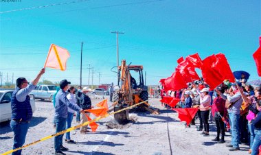 Arranca importante obra en Charcas, un logro más de la lucha organizada