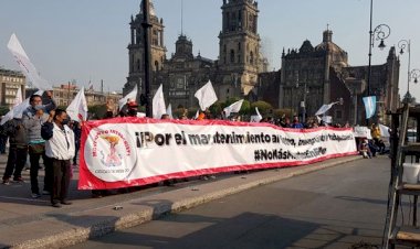 Justicia para víctimas de la línea 12 exigen antorchistas