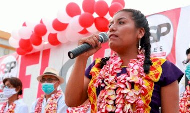 Joven mixe arranca campaña en Guichicovi para la presidencia municipal