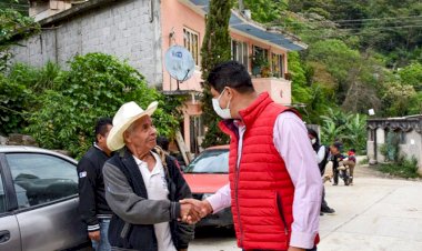 Educación, salud y servicios básicos, prioridad del candidato priista de Huitzilan