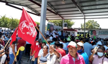 Respaldan Antorcha a candidatos de la alianza PRI-PRD en Acapulco