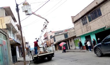 Antorcha ilumina Loma Bonita