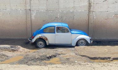 Pachuca, capital de los baches