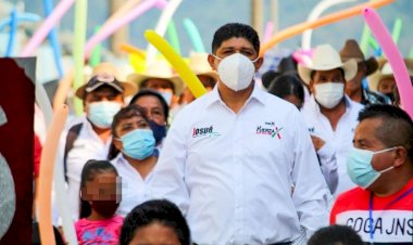 Los antorchistas de Aguascalientes exigimos respeto a la voluntad de la mayoría en Huitzilan y Ocoyucan, Puebla