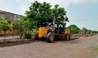 Logra Antorcha revestimiento de calles en Reserva 4