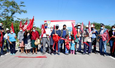 Inauguran en Tepexi obra en Agua de la Luna