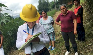 Gestiona pueblo organizado red electrica en Hidalgo 