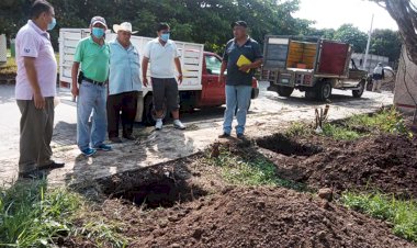 Arranca obra de barda perimetral de la escuela Rafael Ramírez Castañeda