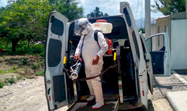 Refuerzan medidas sanitarias en Atexcal