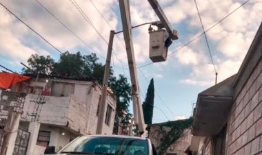 Antorcha logra reparación de luminarias en Tláhuac