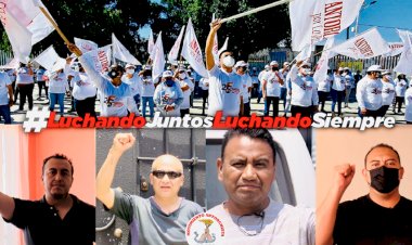 Antorchistas de La Paz se suman a la campaña de defensa a Antorcha