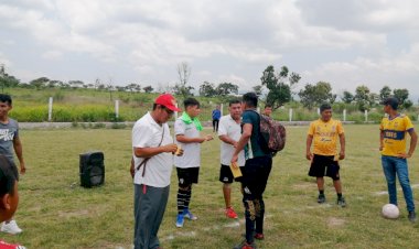 Final de la Liga de fútbol en la Colonia Unidad Antorchista