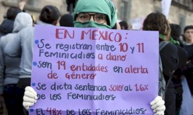 El combate de feminicidios es cuestión de tres