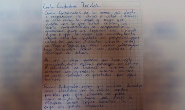 Ama de casa pide a gobernador de Colima cumplir promesa de vivienda 