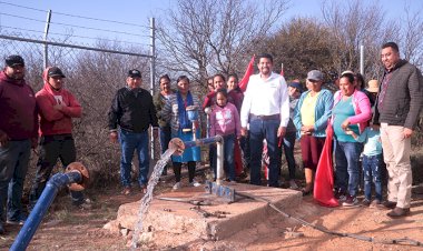 Ayuntamiento pone en funcionamiento pozo de agua potable en San Francisco, Villa de Ramos