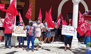 Alcalde Daniel León evade a ciudadanos en manifestación