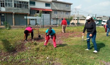 La dirigencia del Movimiento Antorchista de Ecatepec organiza jornada de limpieza en la Laguna de Chiconautla