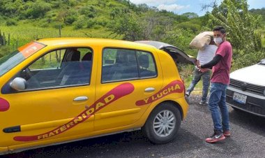 Antorcha del transporte apoya a la Noria Hidalgo