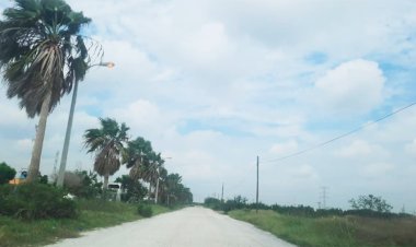 Antorchistas de Matamoros solicitan pavimentación de calles