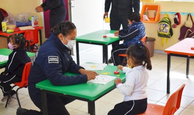 Inculcan cultura vial en preescolar