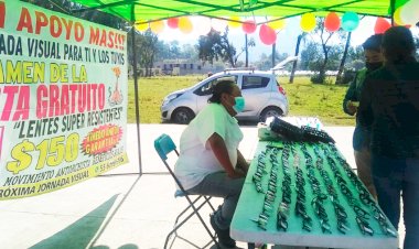 Logra pueblo organizado en Antorcha jornada visual paraTenancingo y Tenango del Valle