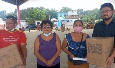 Antorchistas de Chetumal agradecen a Carlos Joaquín despensas del programa “Hambre Cero”