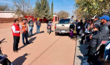 Comienza ampliación de red eléctrica en Dulce Grande