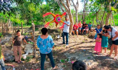 Colonos de la Antorcha en Valladolid realizaron convivio de fin de año