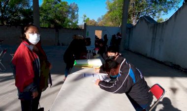 Se realiza jornada de vacunación anti Covid en Atexcal