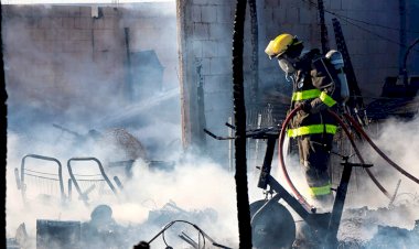 Antorchistas pierden su patrimonio por incendio