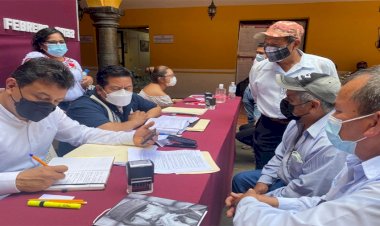 Realizan antorchistas gestiones de obras para comunidades de Papantla, Martínez de la Torre y Nautla.