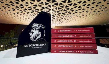 Presenta Editorial Esténtor Antorcha Dice…,  colección de artículos de Aquiles Córdova Morán