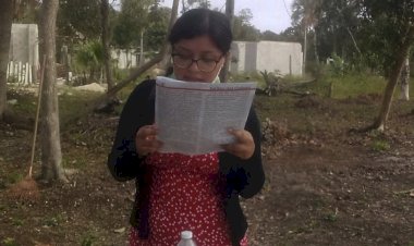 Estudian antorchistas de colonias populares de Chetumal