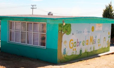 Exigen padres de familia reubicación del preescolar Gabriela Mistral