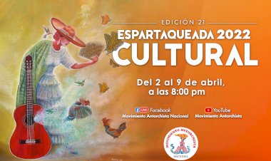 Anuncia Antorcha Espartaqueada Cultural Nacional 2022