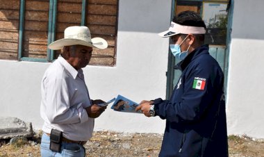 Difunden números de emergencia en Ocoyucan