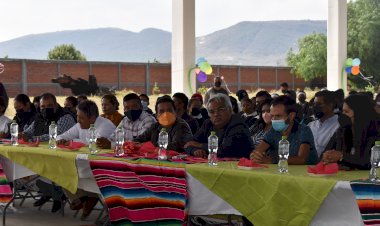 Inauguran techado en el Bachillerato “Francisco Villa”