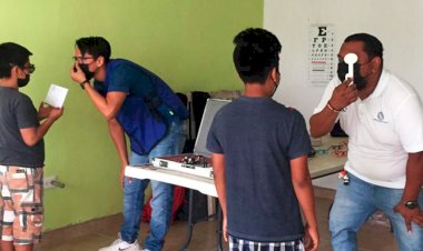 Promueven jornada de salud visual en Tehuacán, Puebla